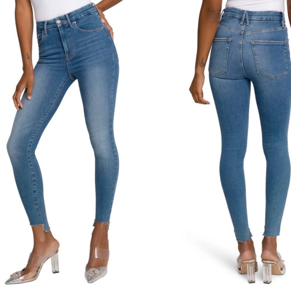 Good American ‘Good Legs’ style skinny jean. Size 0/25